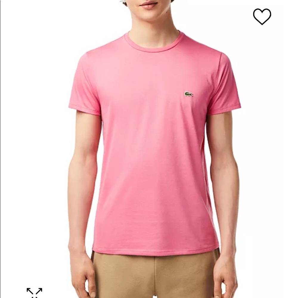 Lacoste Men's Crew Neck Pima Cotton T-Shirt